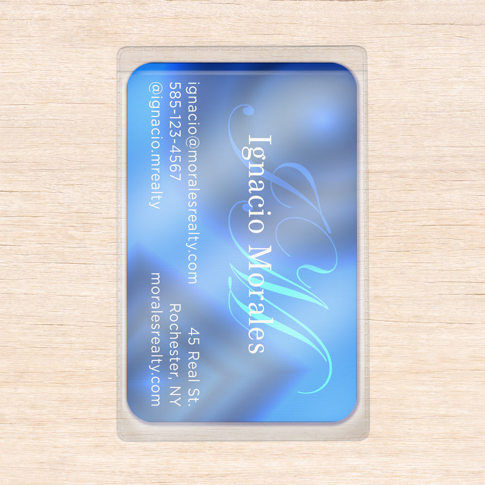 Adhesive Business Card Holders