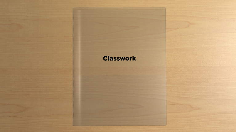 Nicky's® Classwork Folders