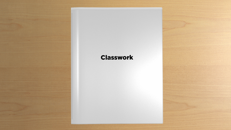 Nicky's® Classwork Folders