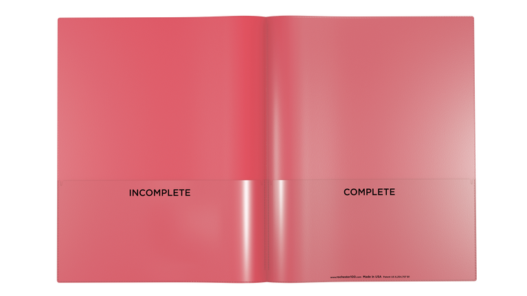 Nicky's® Classwork Folders