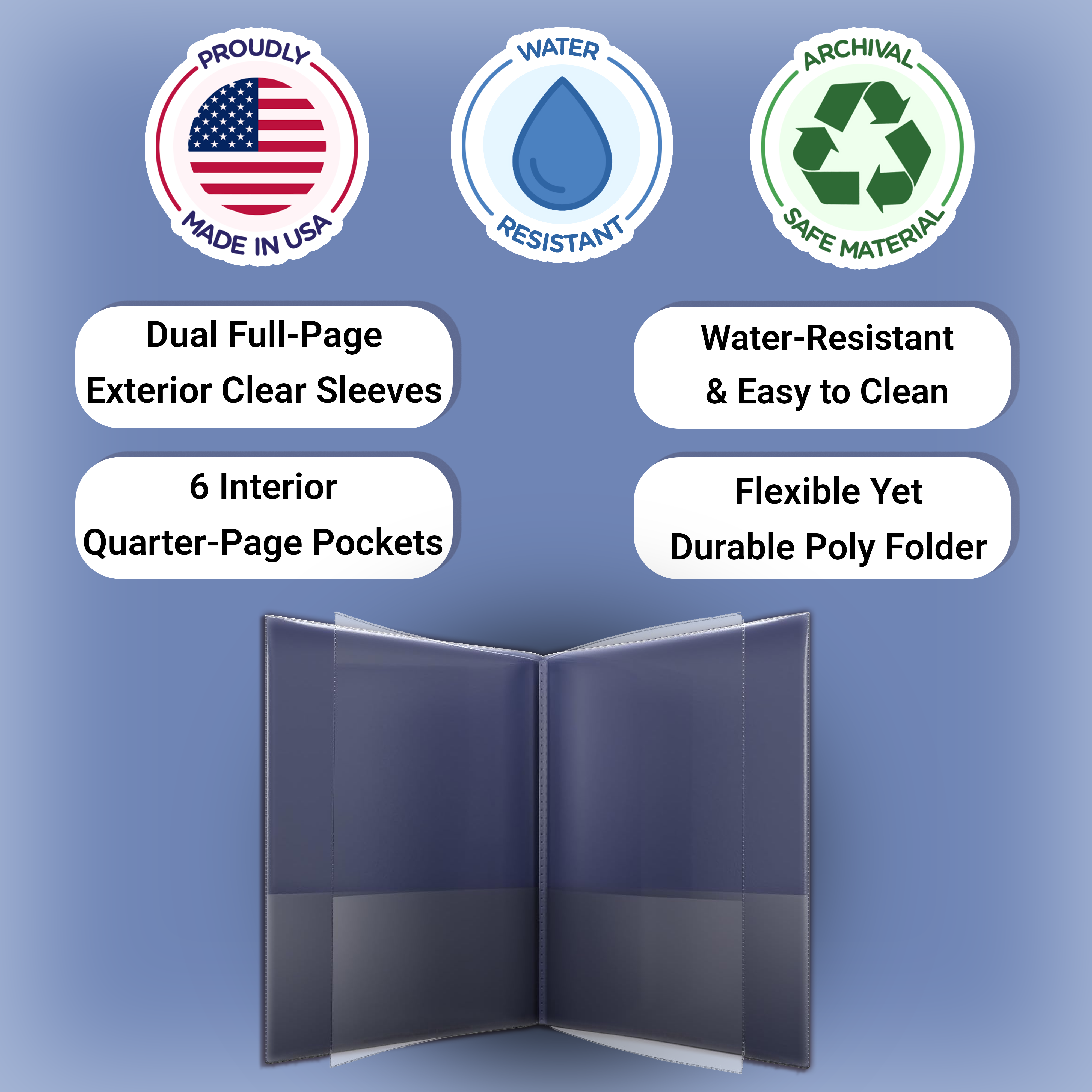 Izzy’s EZ-Access® 6-Pocket Folders