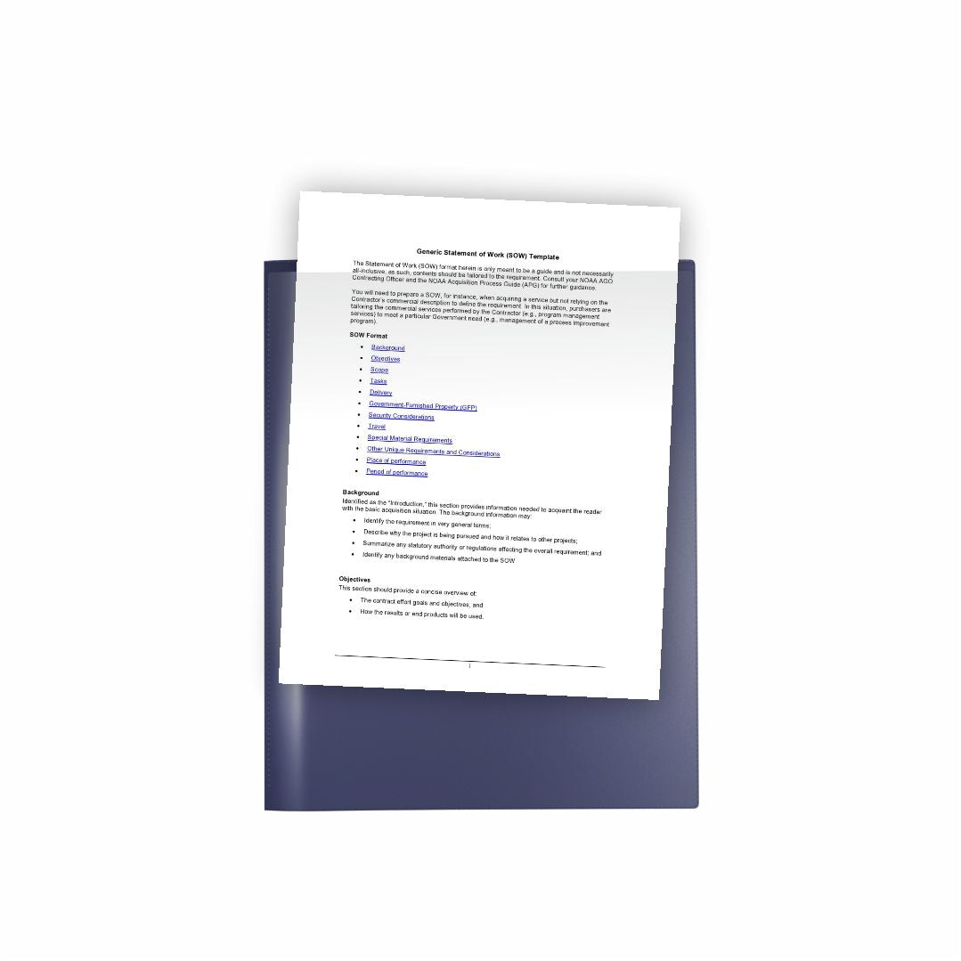 Izzy’s EZ-Access® 6-Pocket Folders Customized
