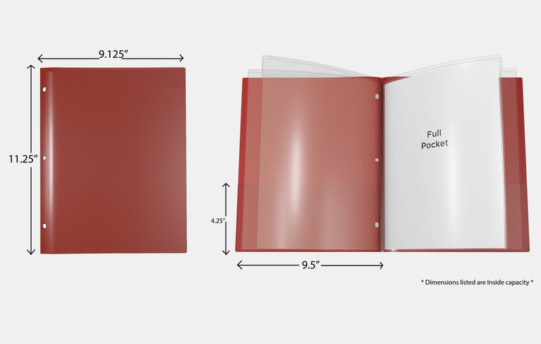 Nicky's® 6 Pocket Folders