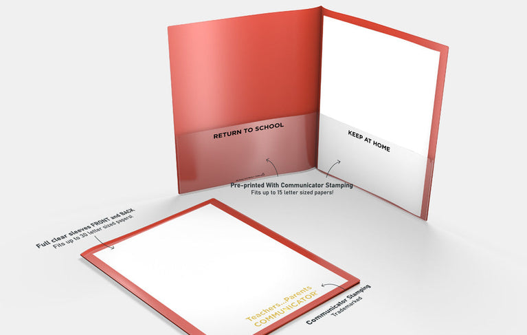 Nicky's Communicator® English Folders *Best Seller for Schools* Free Sample