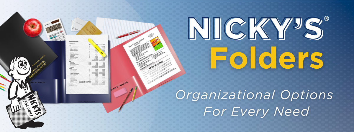 Nicky's® Folders | 2 And Multi-Pocket | Rochester 100