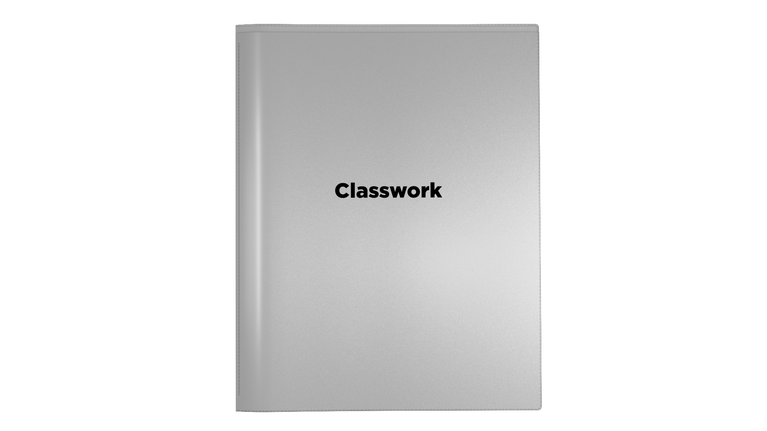 Nicky's® Classwork Folders (16 color options) Free Sample