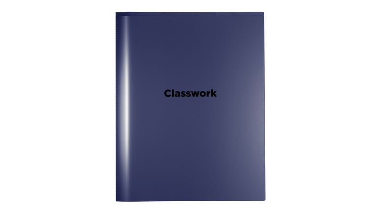 Nicky's® Classwork Folders (16 color options) Free Sample