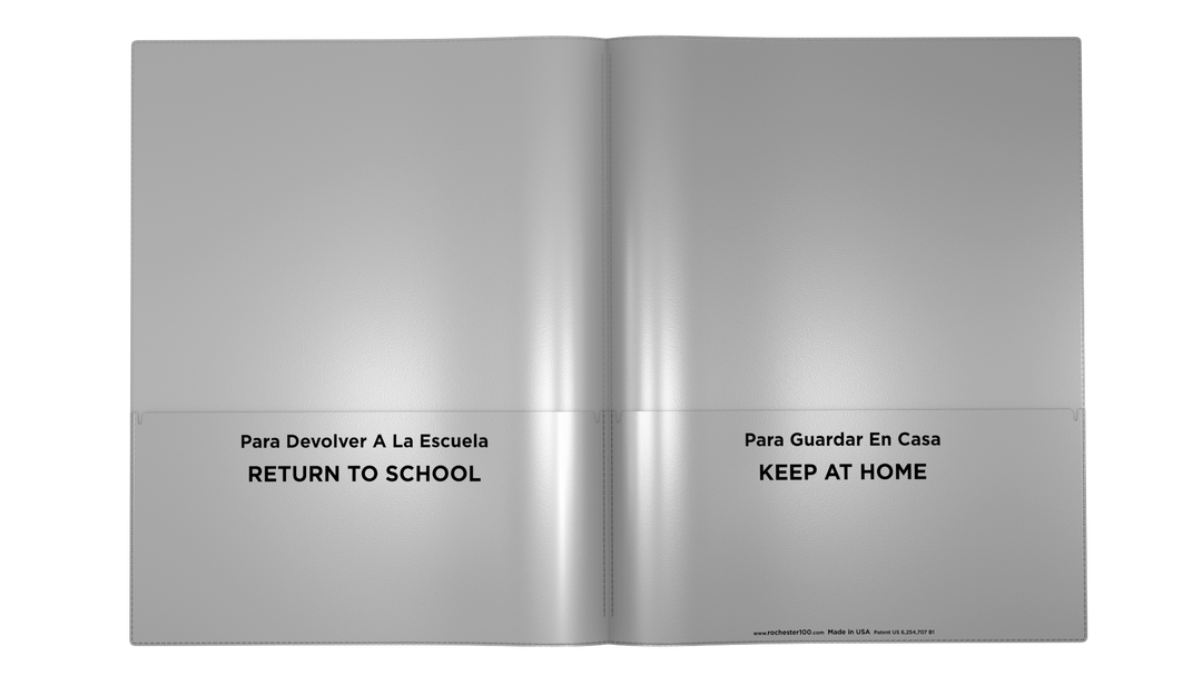 Bilingual School Supplies | Spanish Folders | Rocheste r100