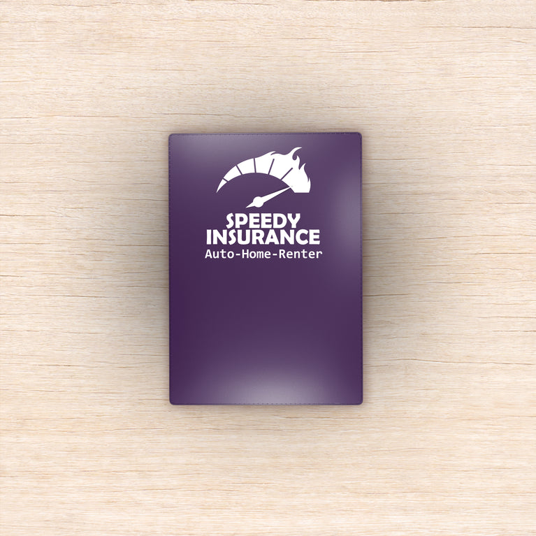 Nicky's® Auto Insurance Form Holders (FS-20) Customized