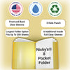Nicky's® 8 Pocket Folders