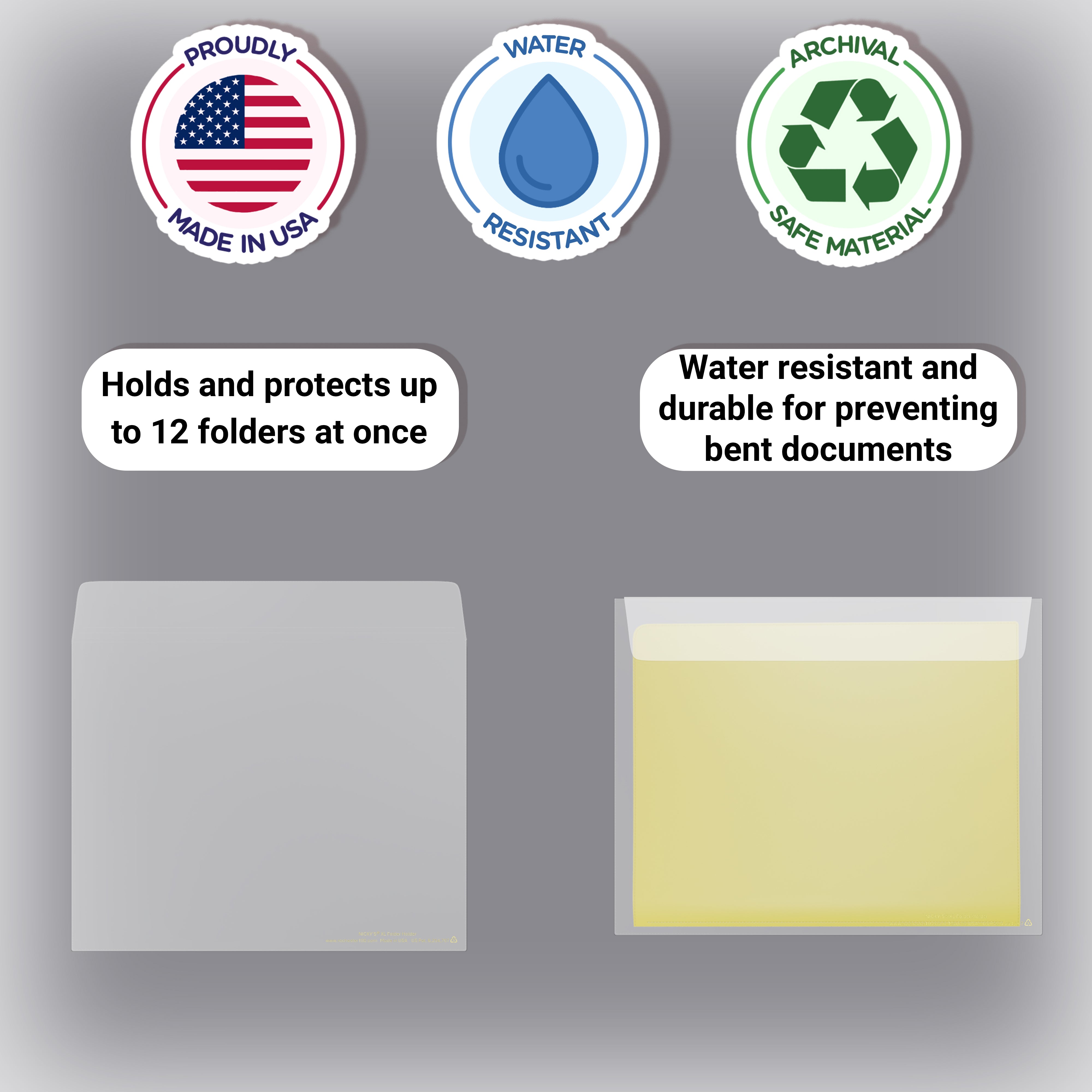 Nicky's® Folder Holders