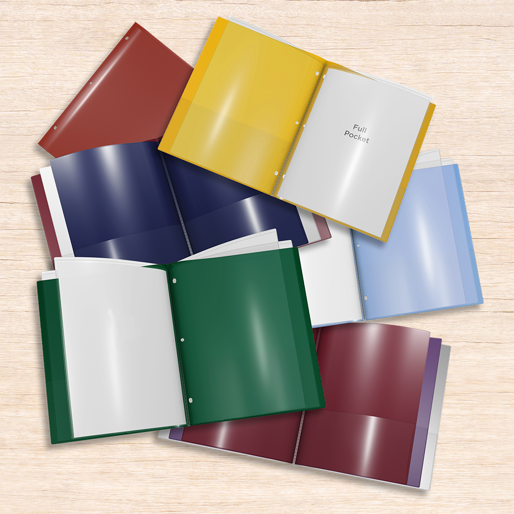 Nicky's® Multi Pocket Folders