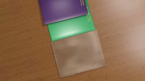 Nicky's® Folder Holder. Clear portfolio holder.