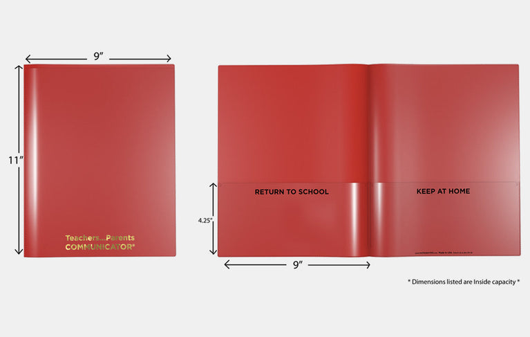 Nicky's Communicator® English Folders *Best Seller for Schools* Free Sample